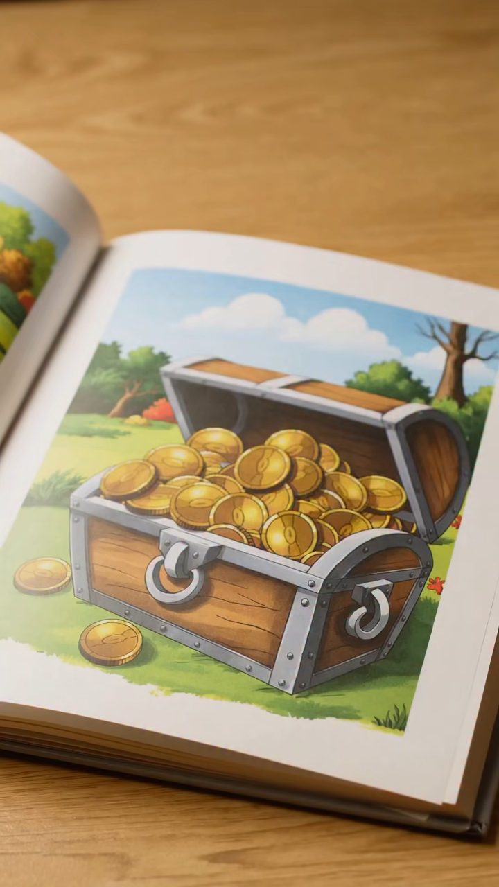 Treasure Jumps From Page To Hand