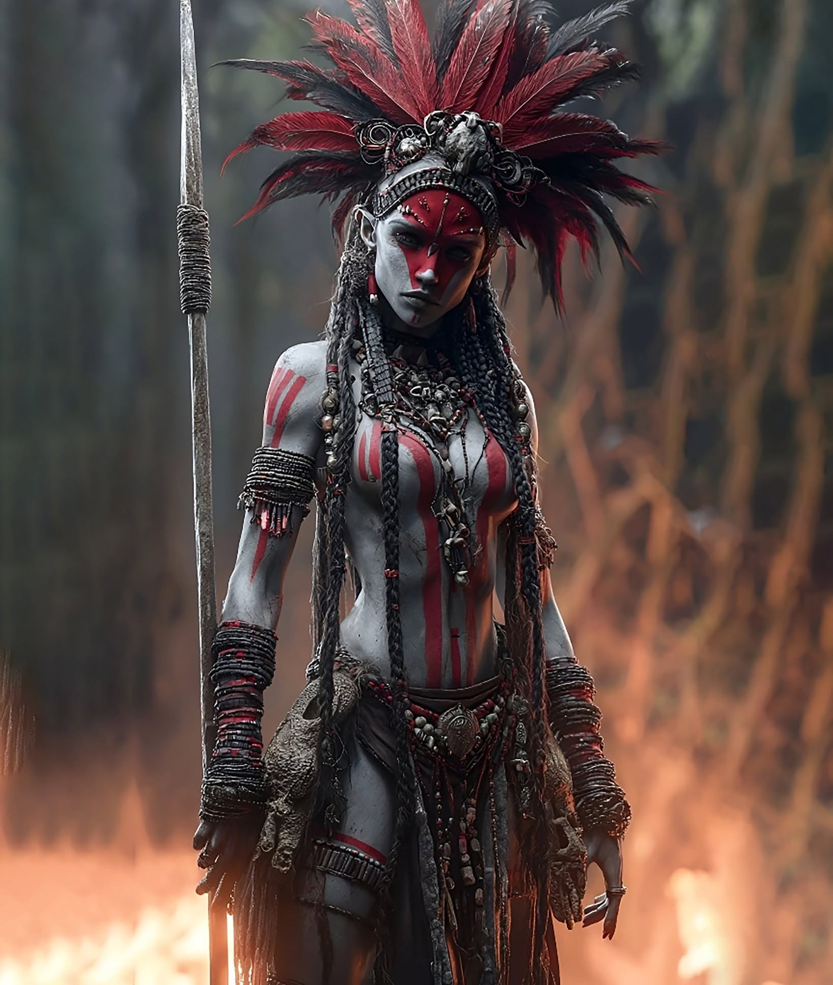 Warrior Queen of Fire and Shadow
