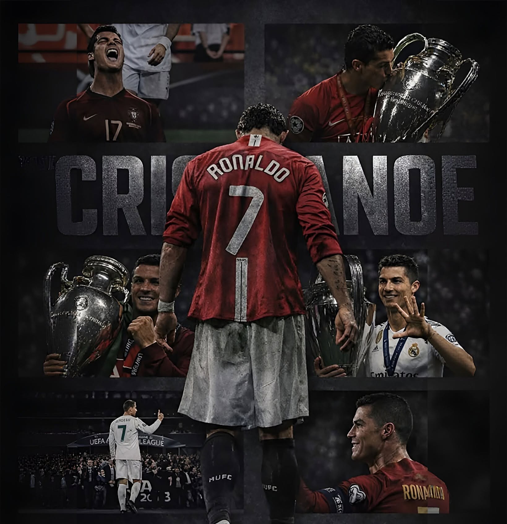 Cristiano Ronaldo: Dark Cinematic GOAT Tribute