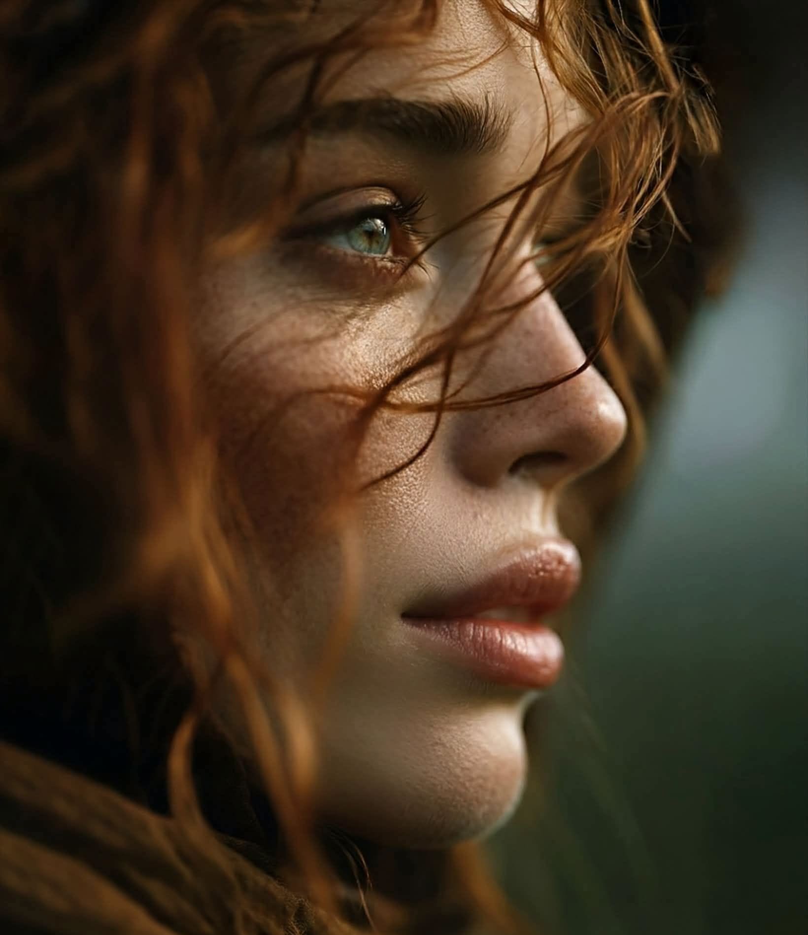 Cinematic Golden Hour Emotional Portrait