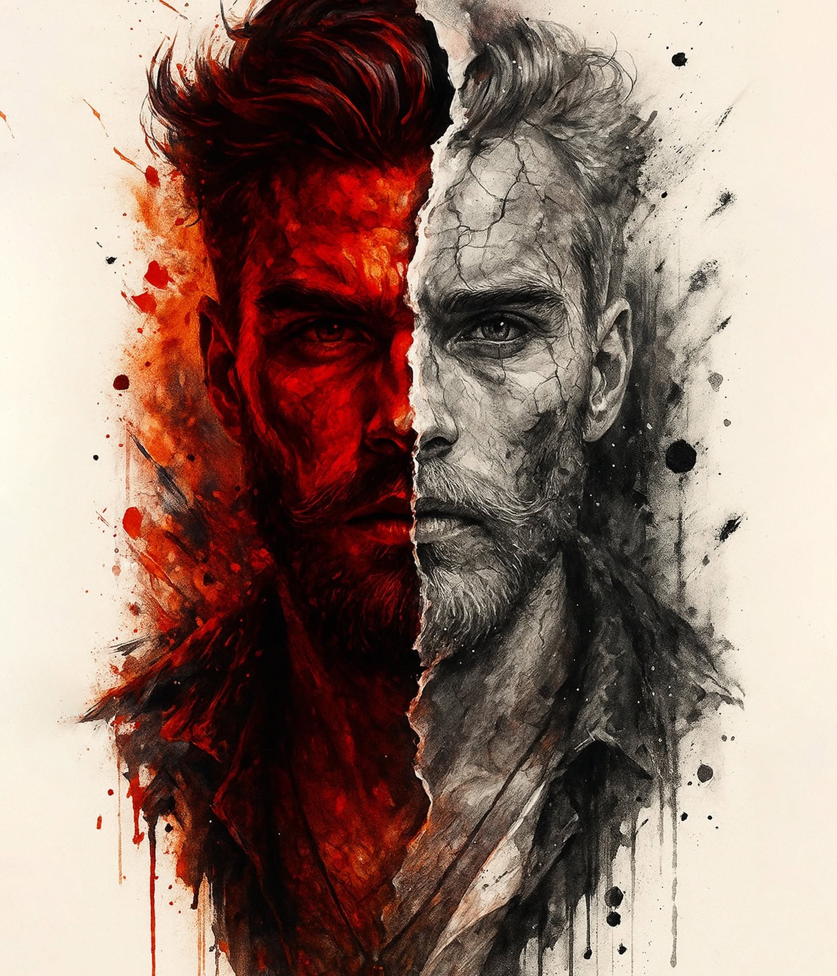 Shattered Duality: Crimson Fire, Cold Grey
