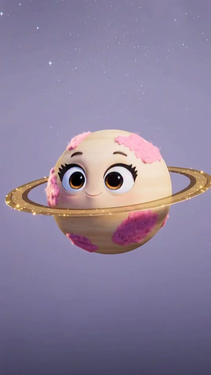 Giggling Saturn Ring Burst