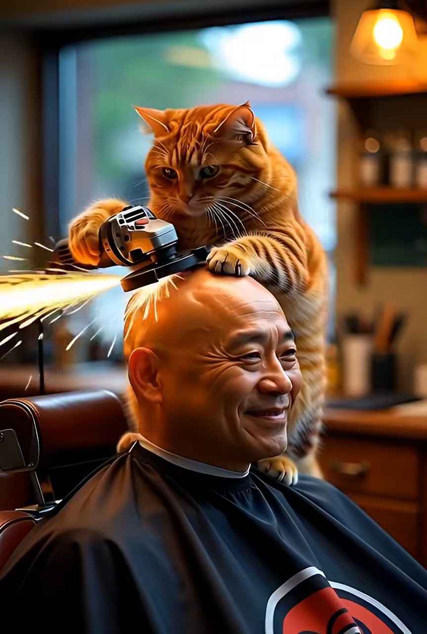 Feline Barber's Fiery Head Polish