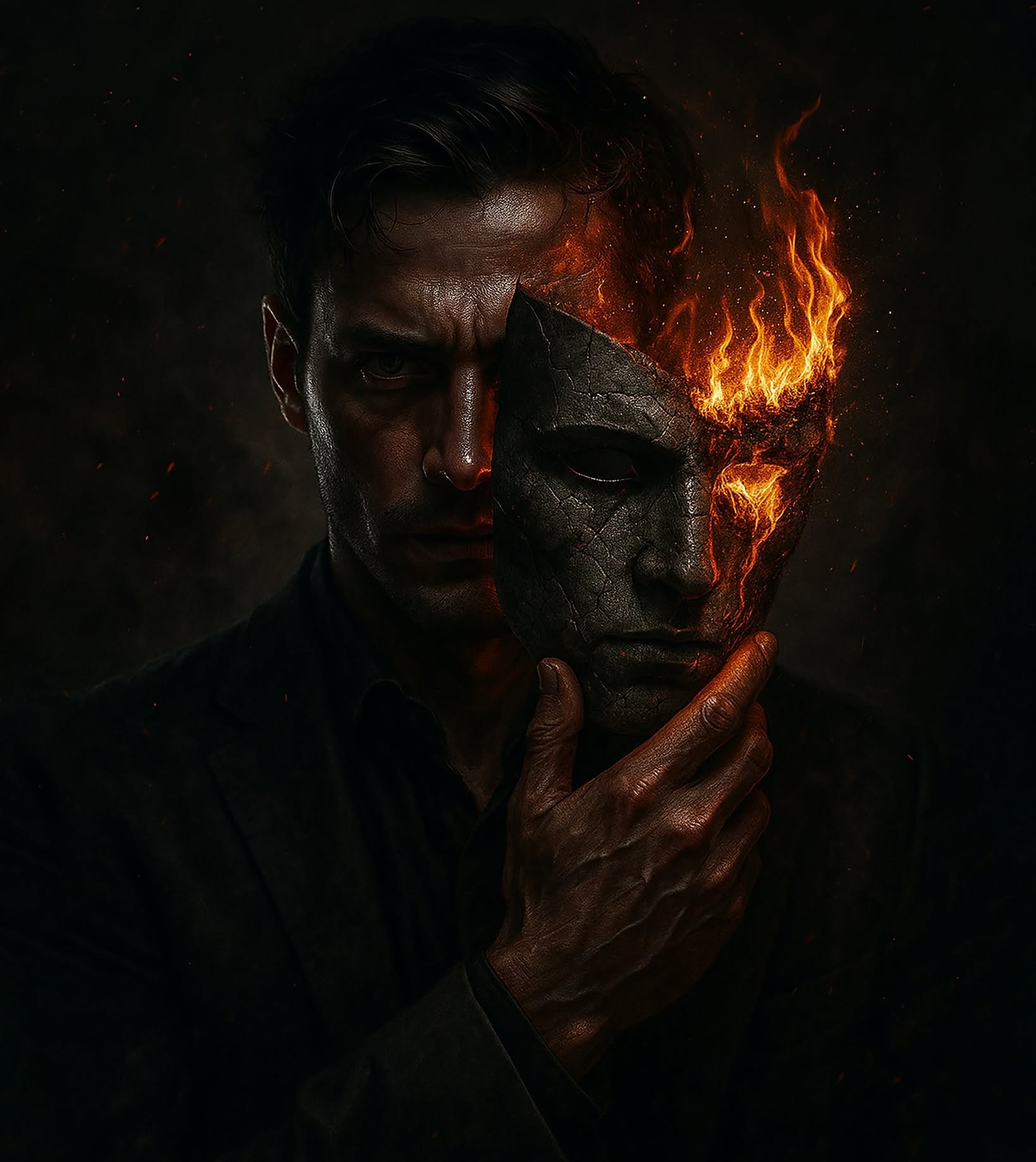 Burning Mask, Hidden Identity