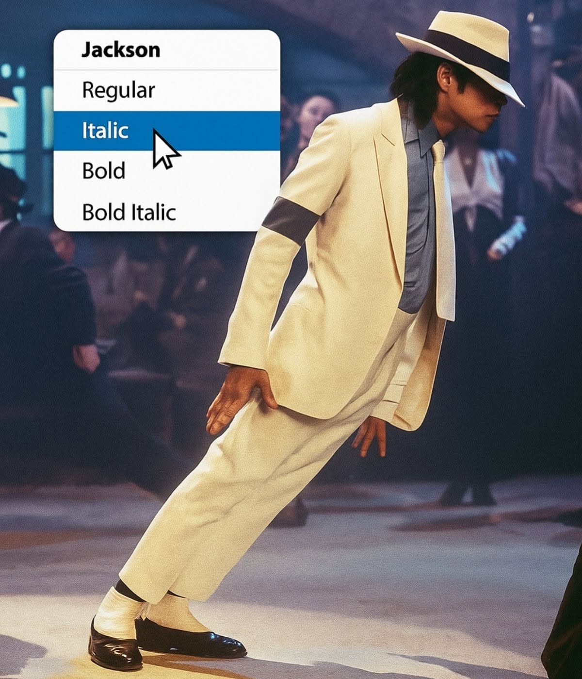 Jackson's Italic Lean