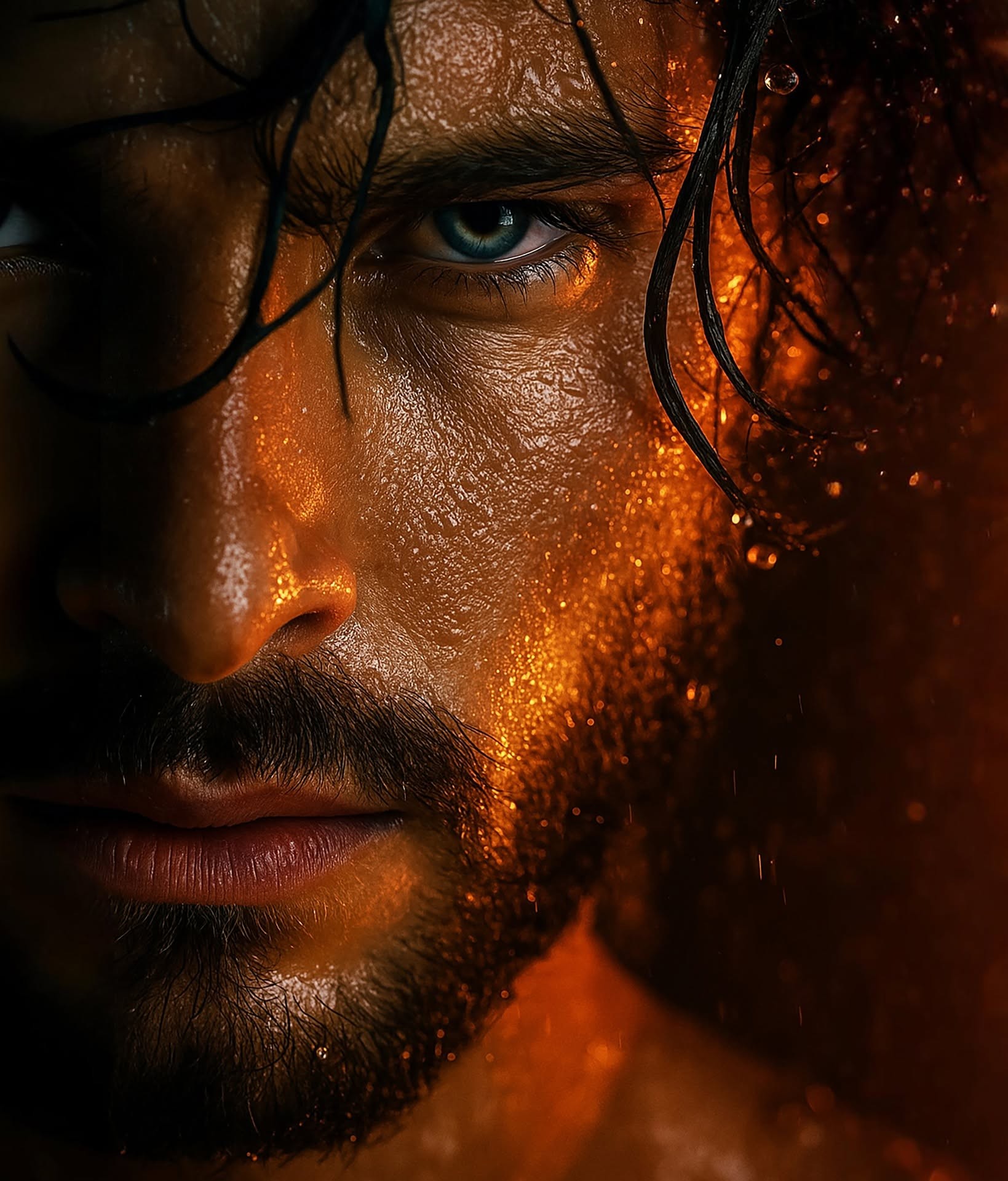 Fierce Gaze: Fire and Water Drama