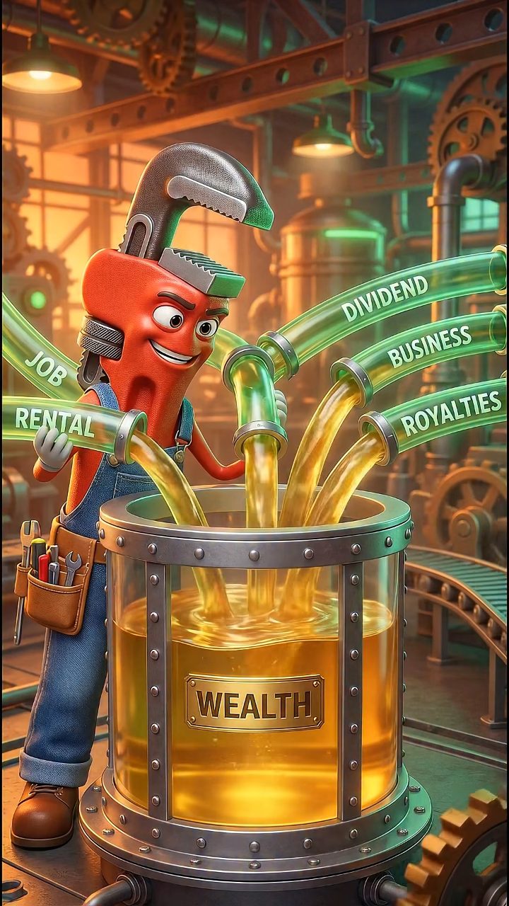 Pixar Plumber Builds Income Wealth Pipeline