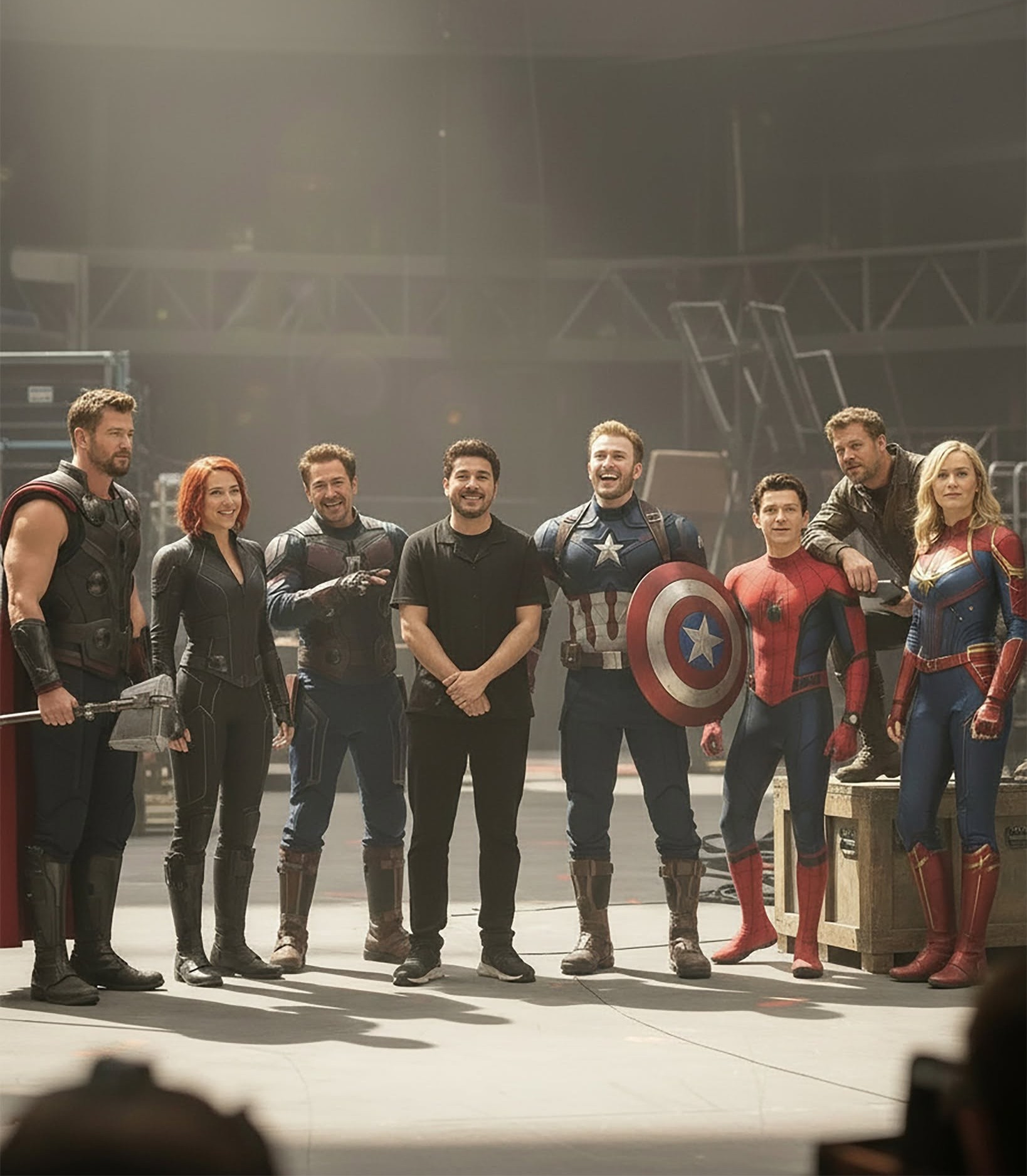 Superhero Set Wrap Photo