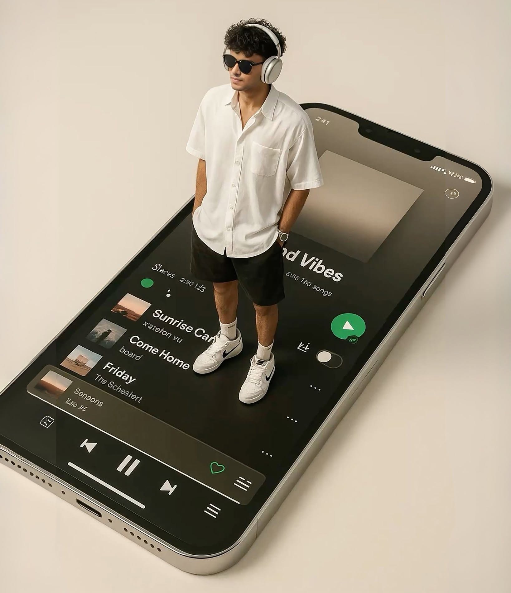 Miniature Man, Massive Music Smartphone