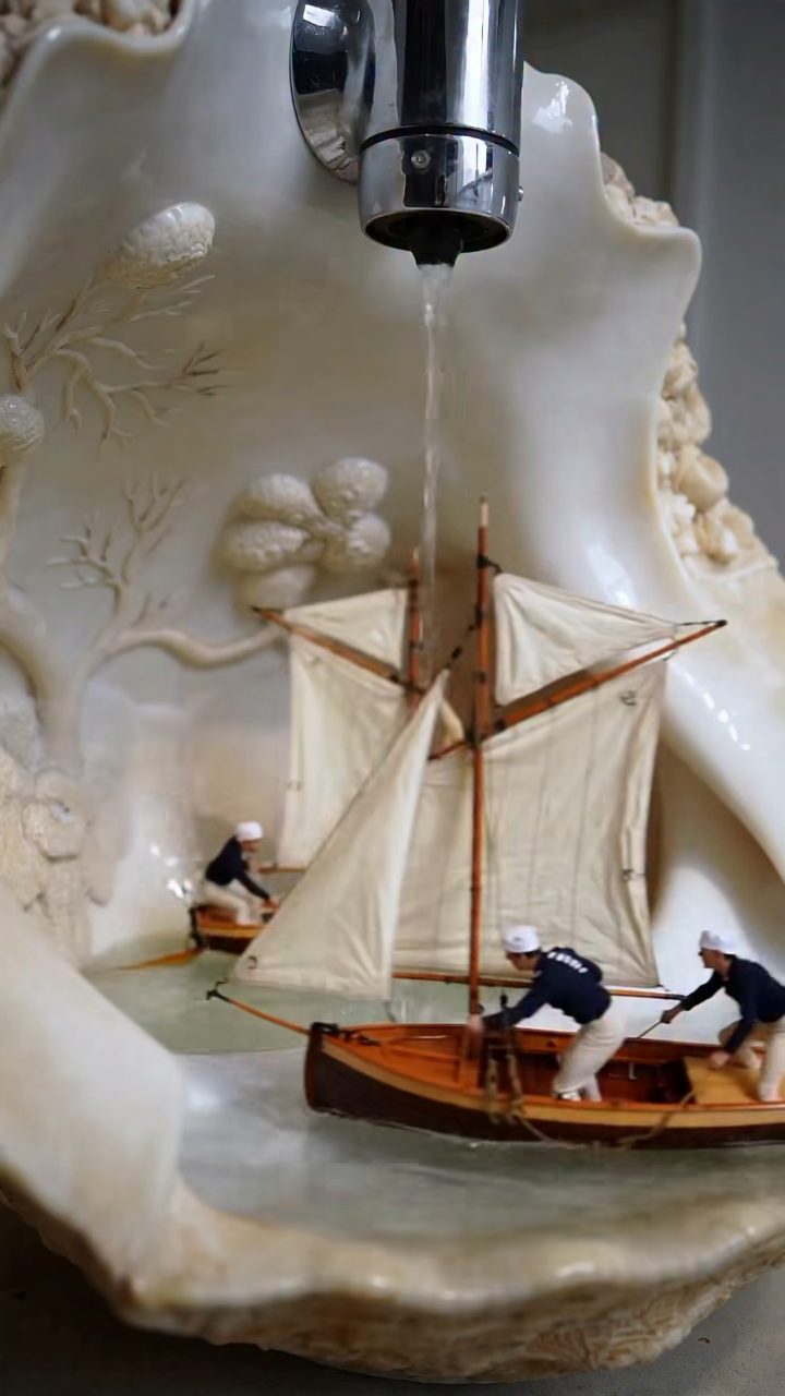 Surreal Seashell Micro Regatta