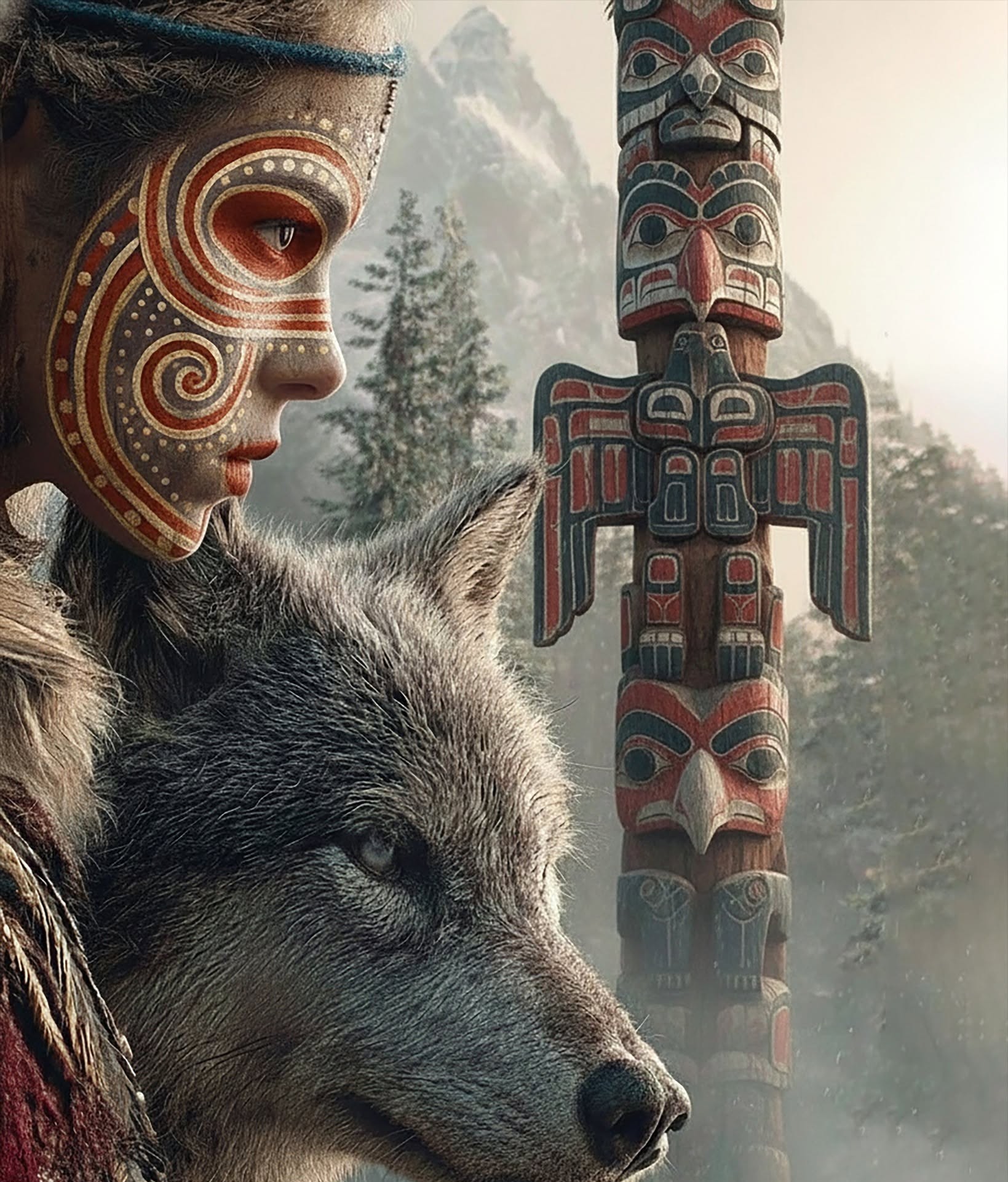 Ancestral Guardian, Wolf, Totem Spirit
