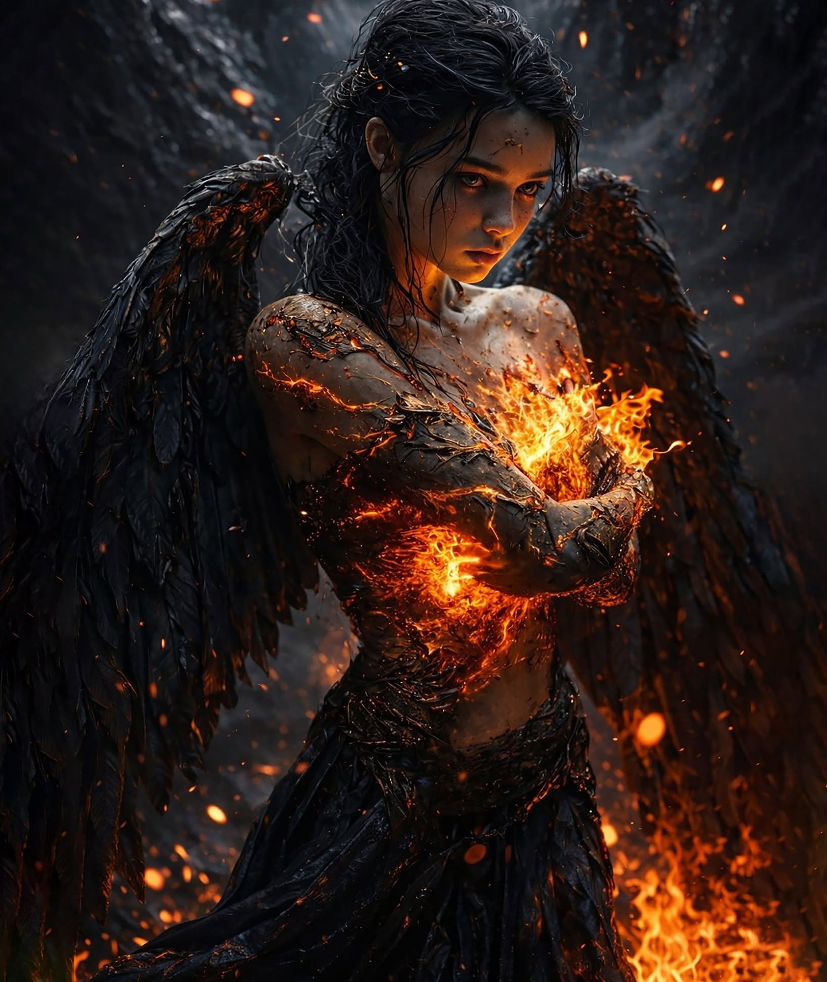Dark Angel, Molten Heart, Burning Forest