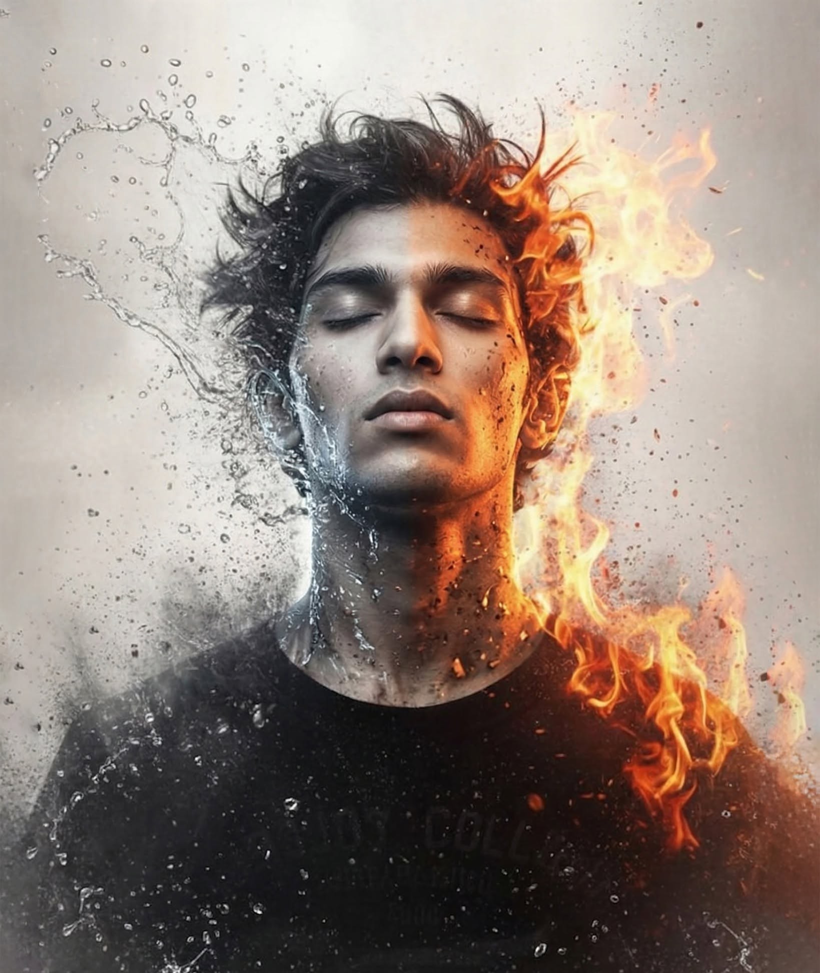 Calm Duality: Fire Meets Water