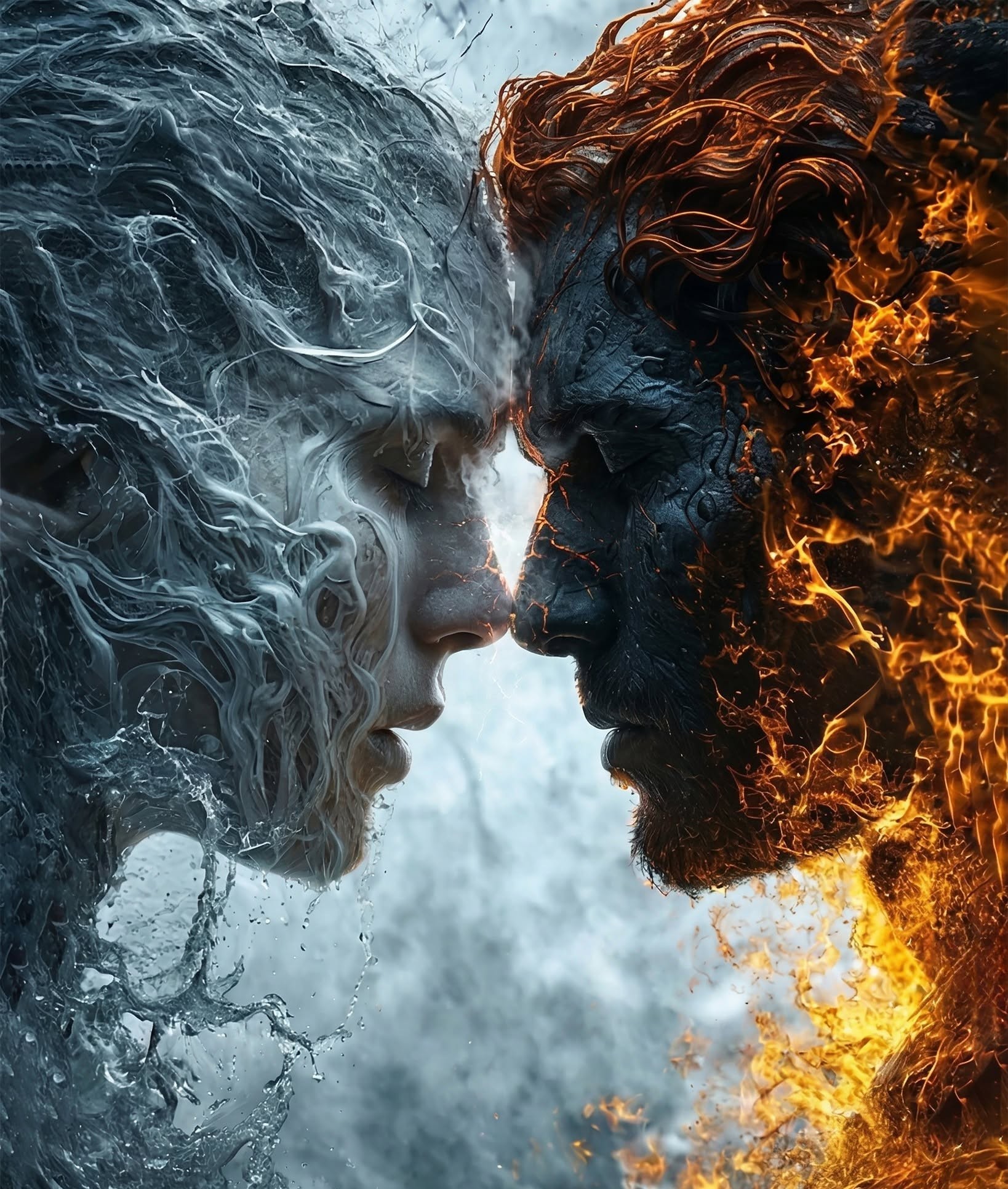 Elemental Confrontation: Fire vs Water