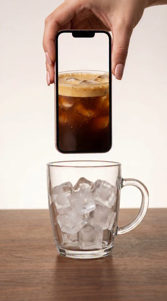 Draining Screen, Filling Mug