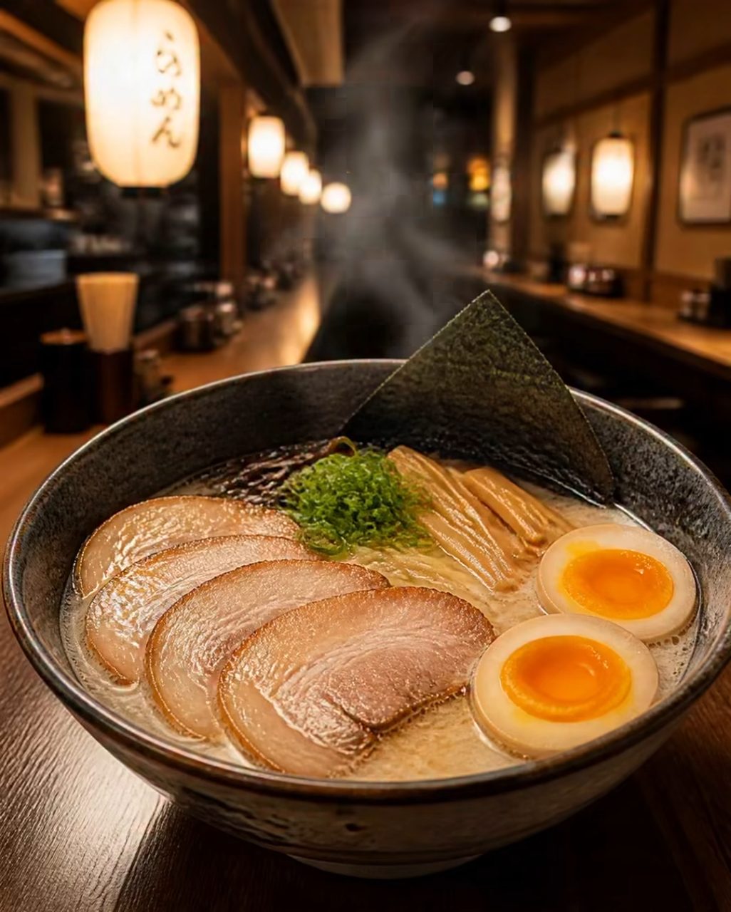Tonkotsu Ramen: Exploded & Assembled