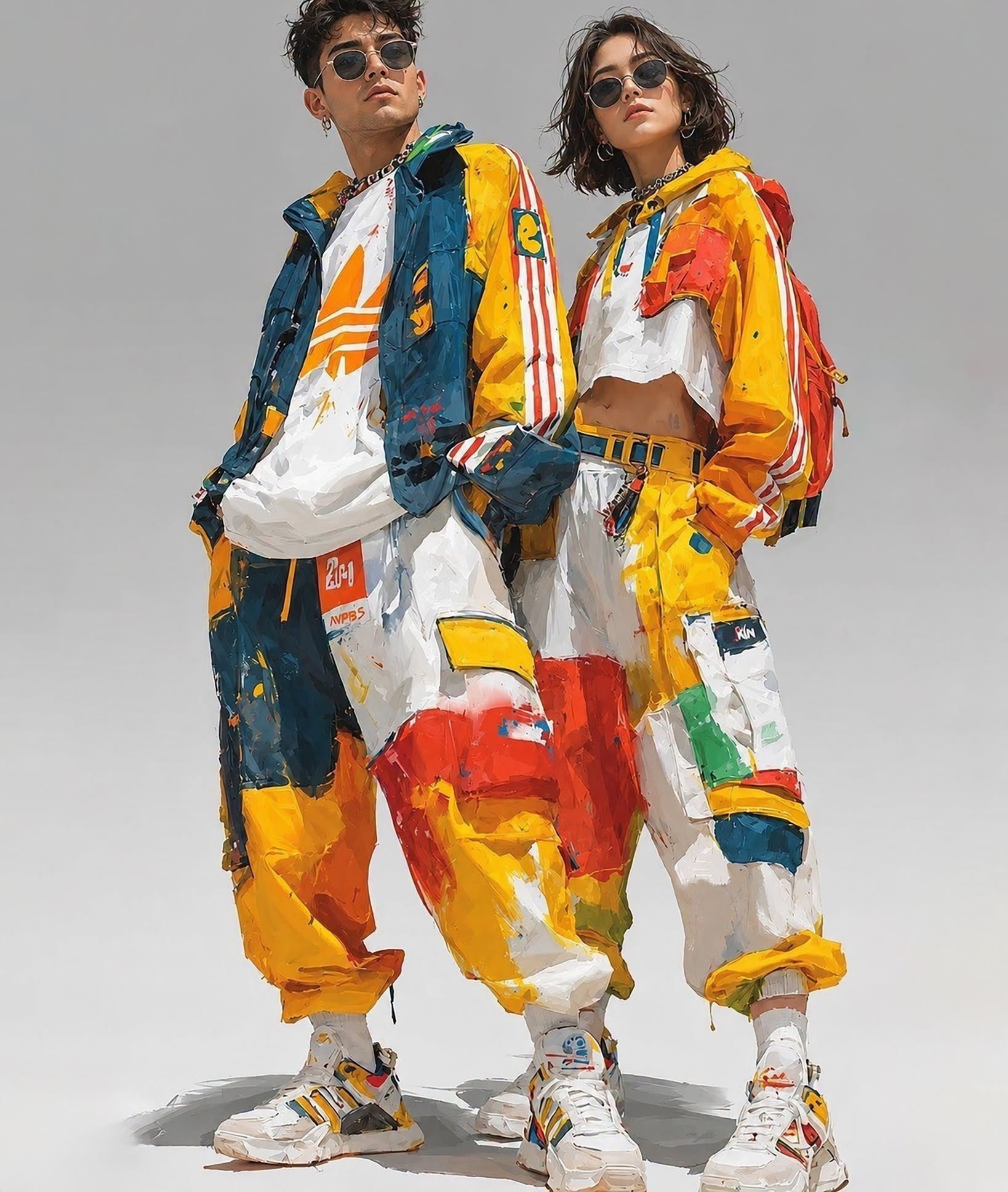 Vibrant Streetwear Editorial: Youth Style Campaign