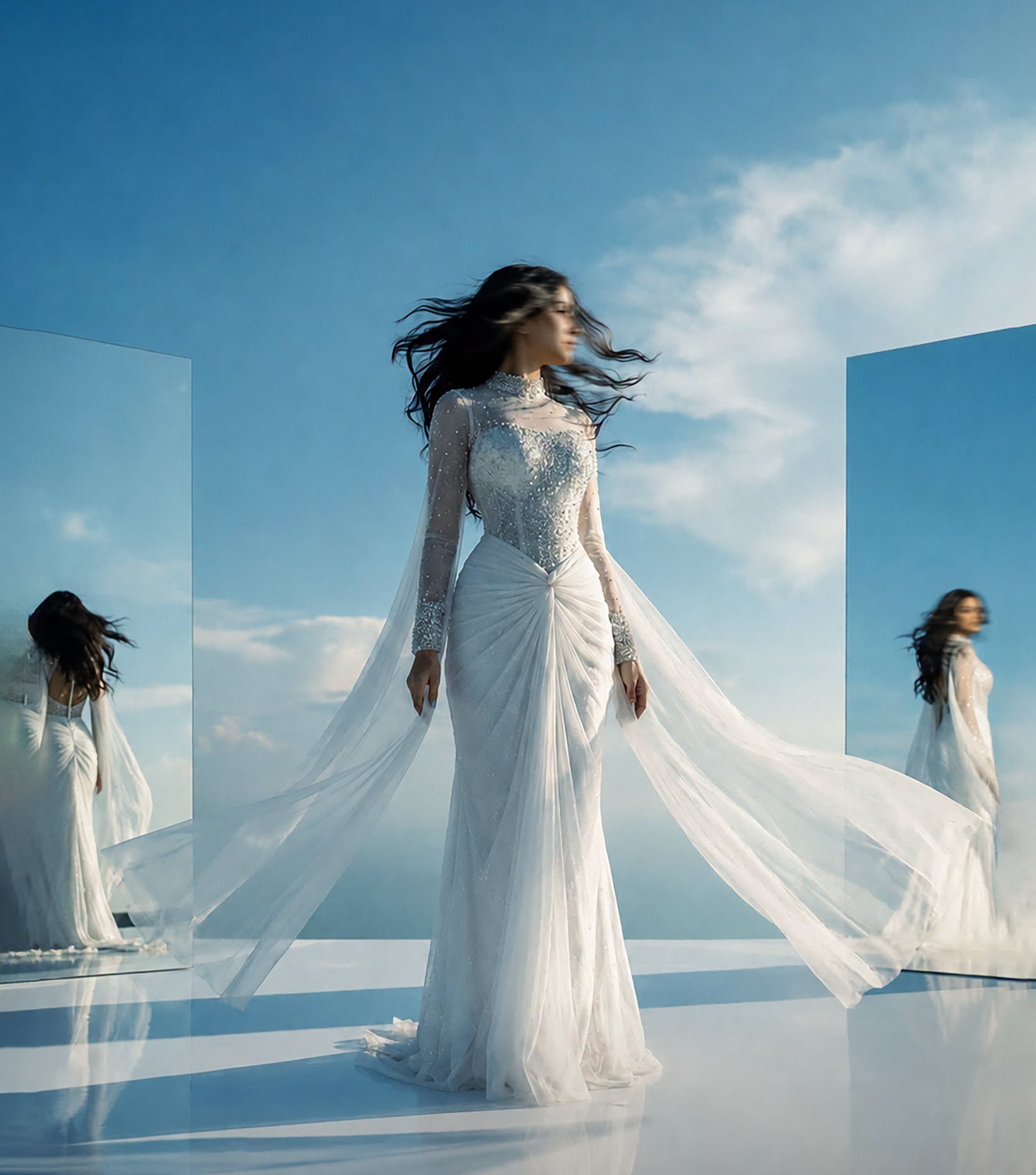 Mirrored Couture Dreamscape