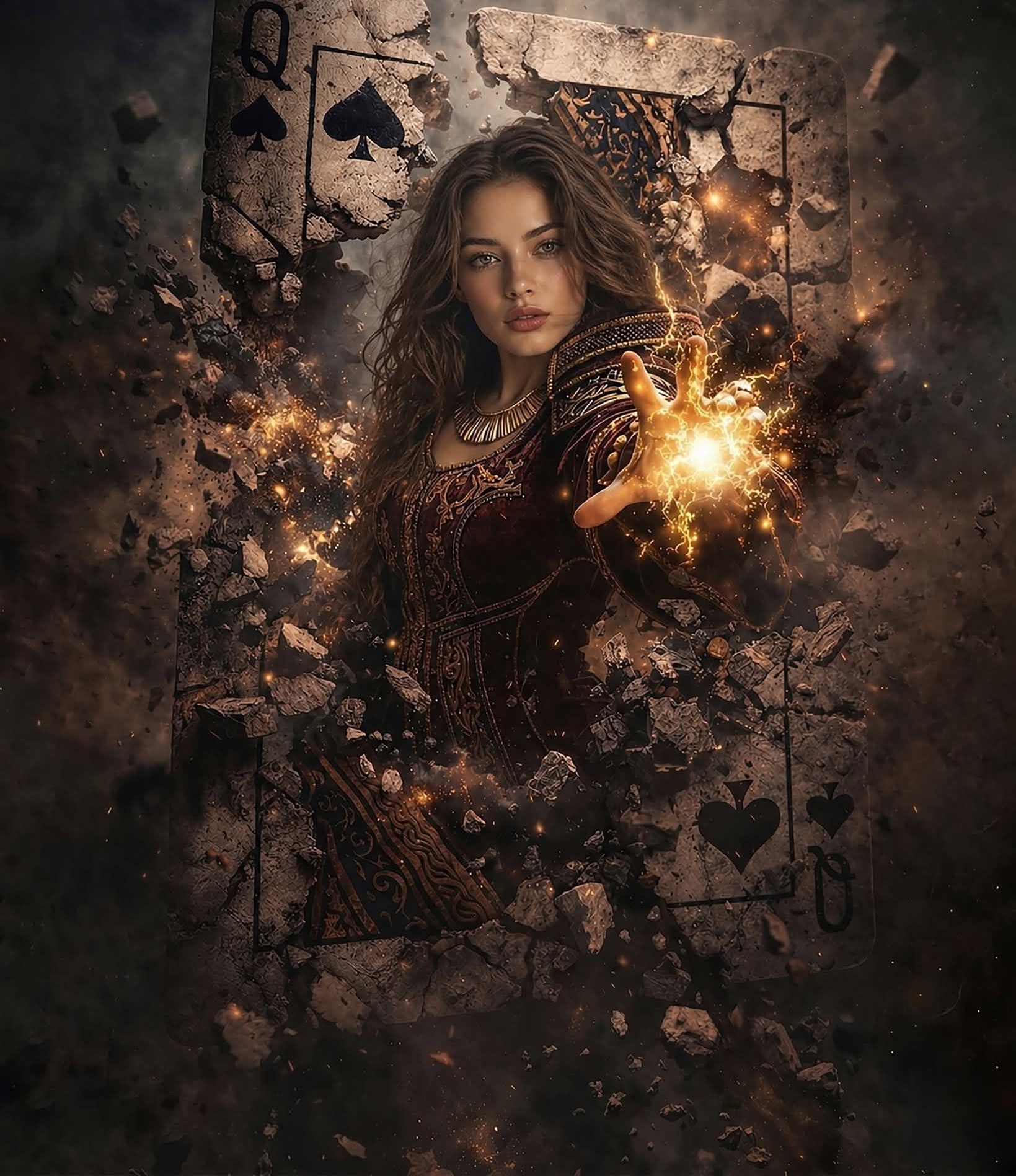 Shattered Queen of Spades Awakens