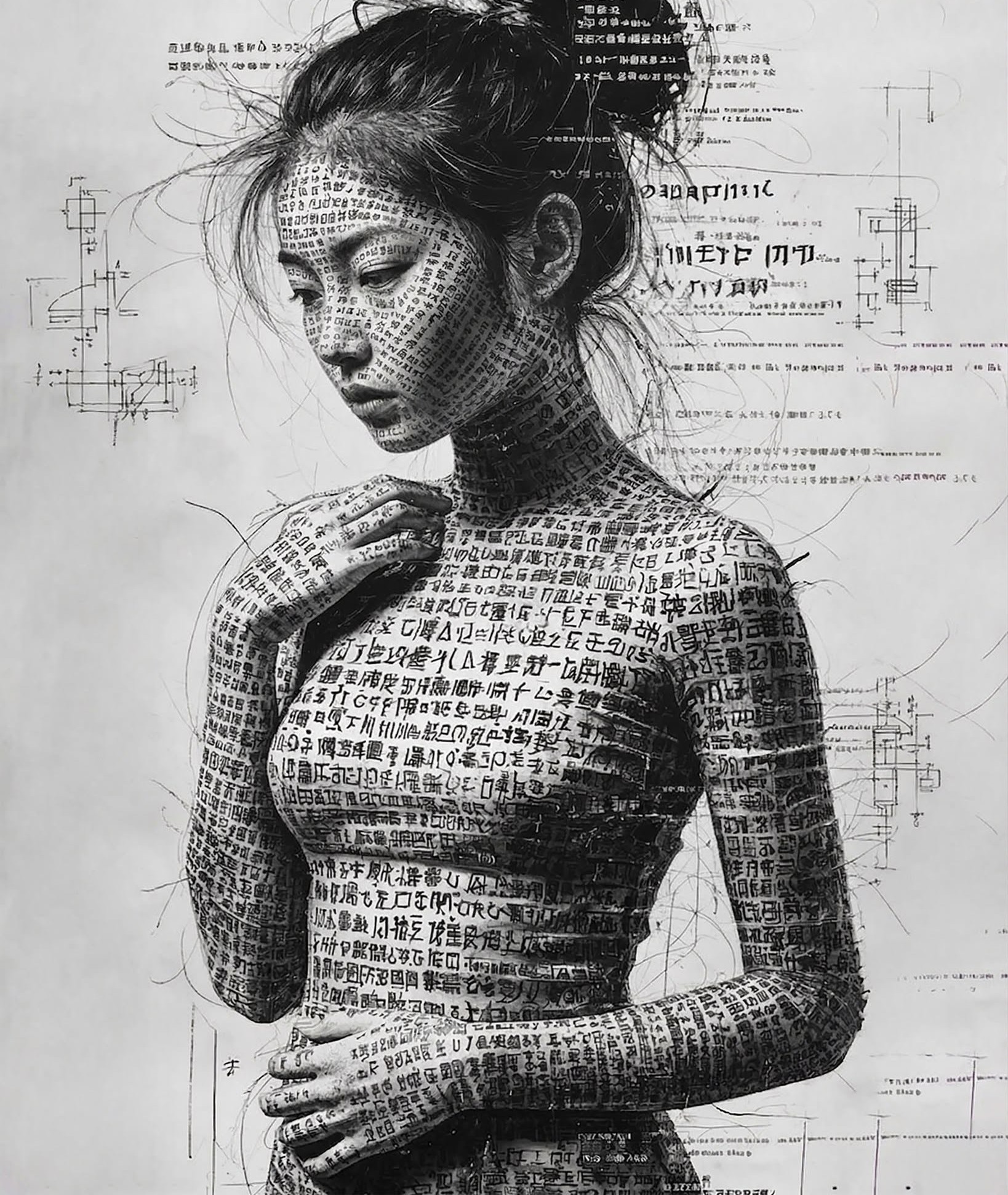 Scripted Skin Blueprint Portrait