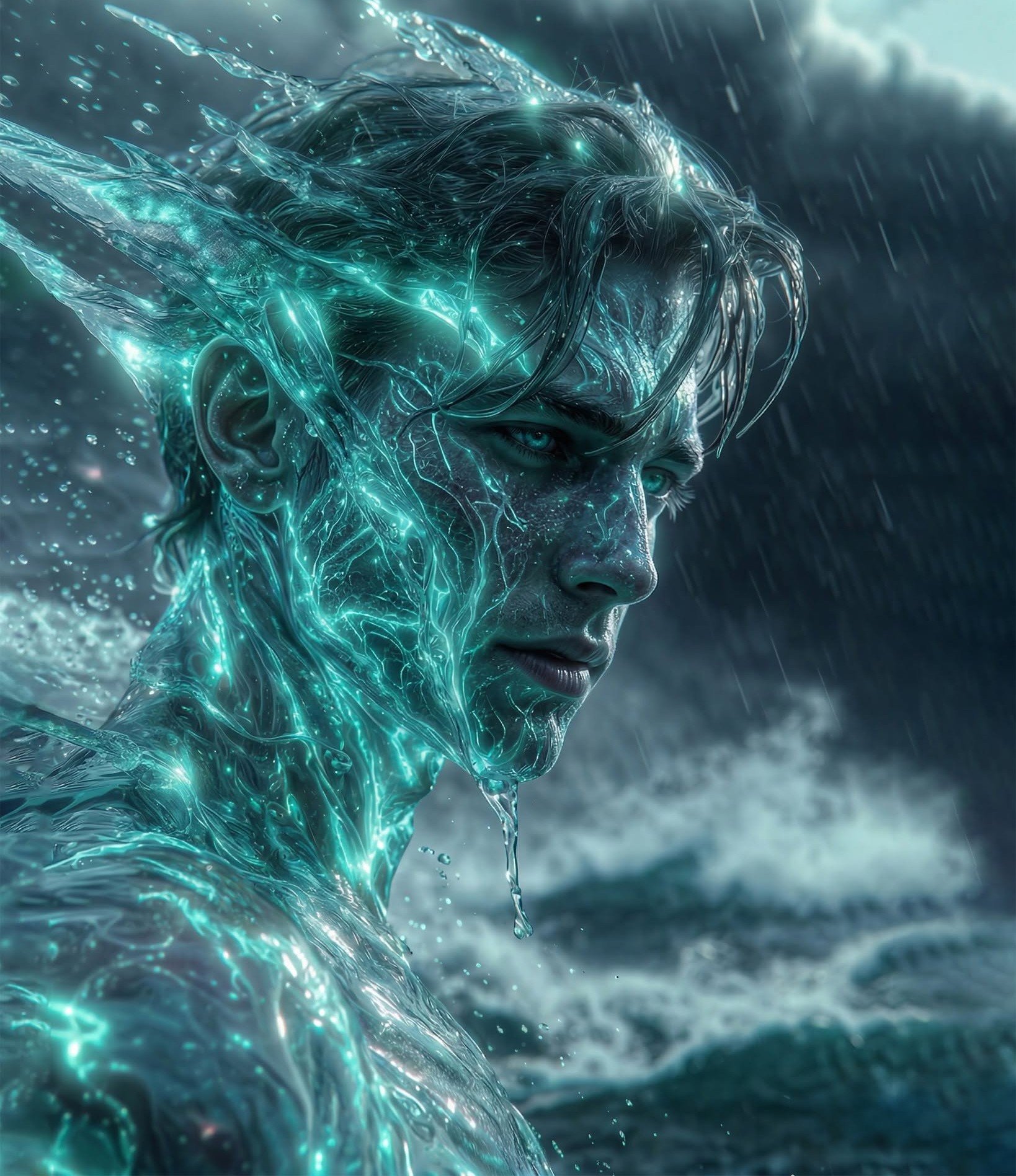 Aquatic God of the Storm