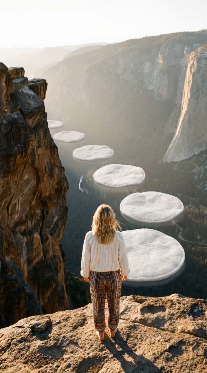 Floating Brushes Canyon Path