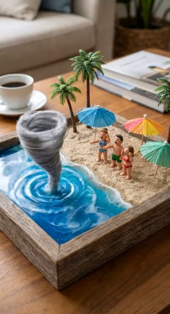 Coffee Table Tornado: Miniature Rescue