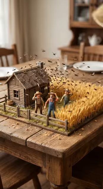 Giant Brush Saves Tiny Farm