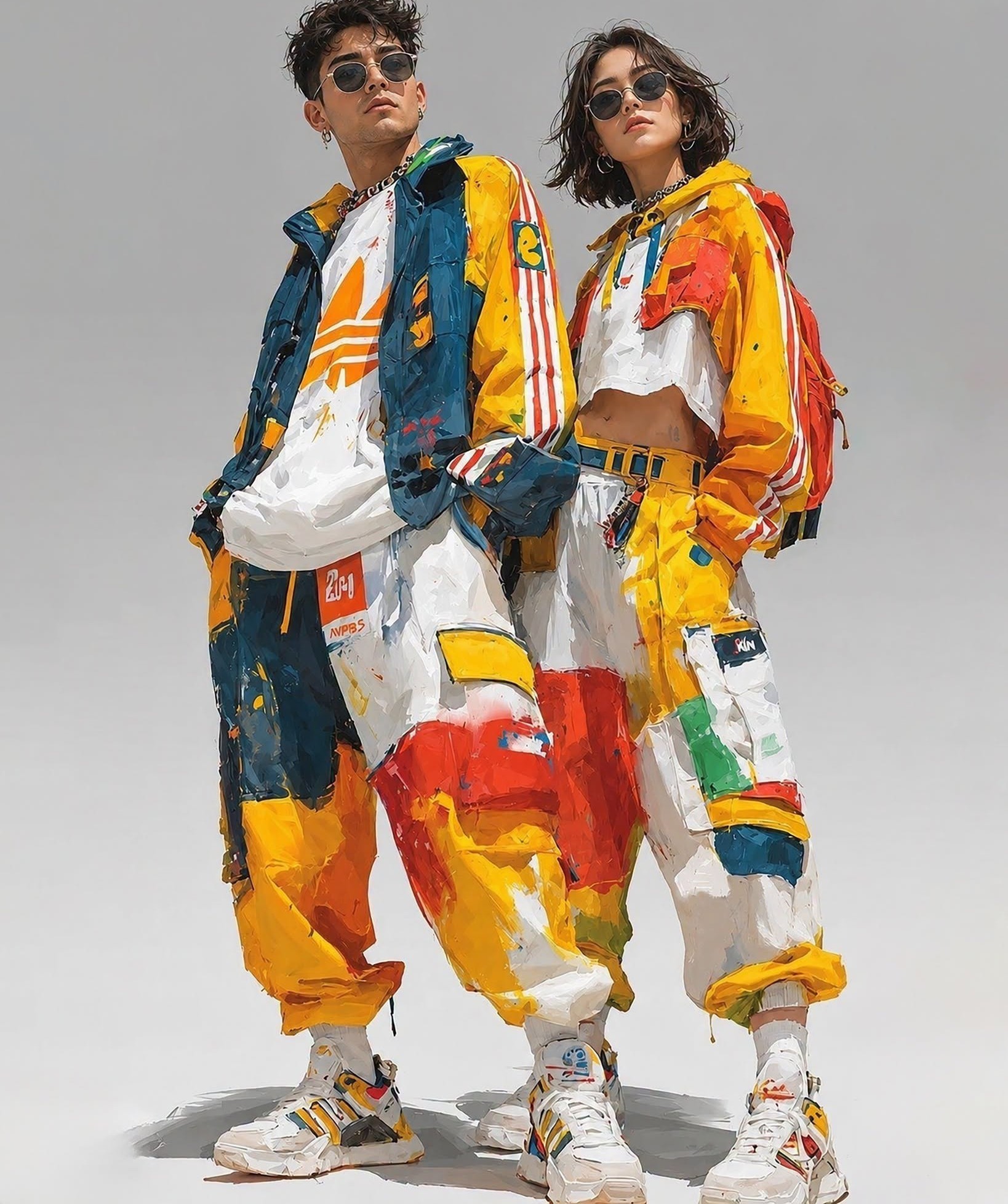 High-Fashion Streetwear Editorial Poster
