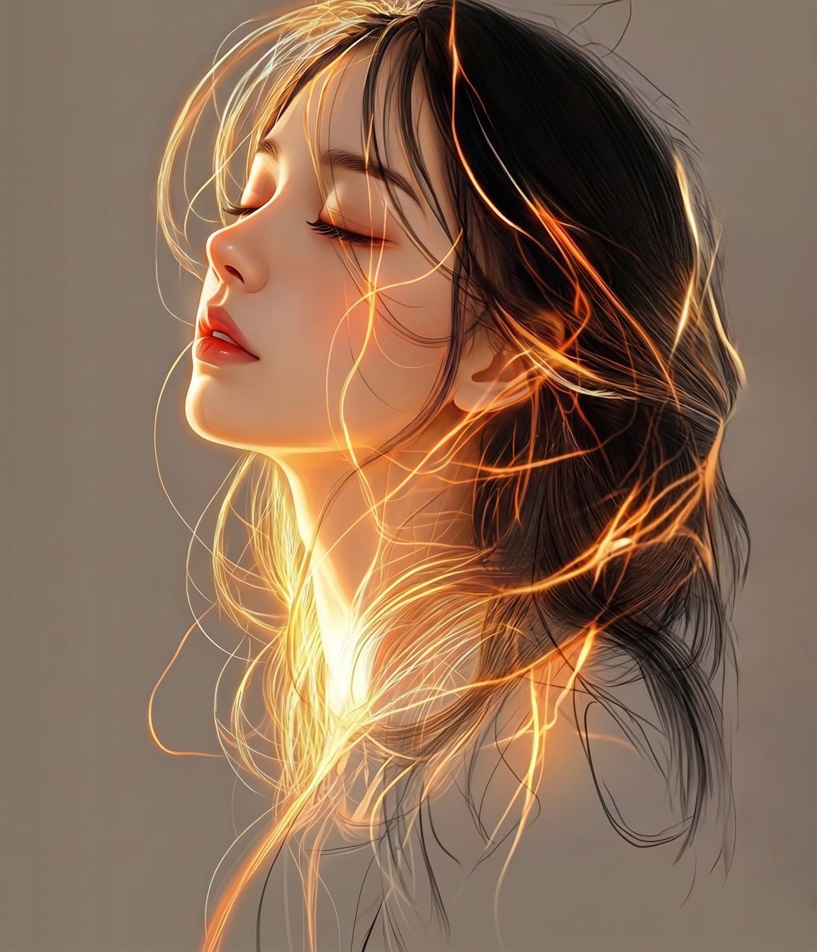 Luminous Energy Portrait