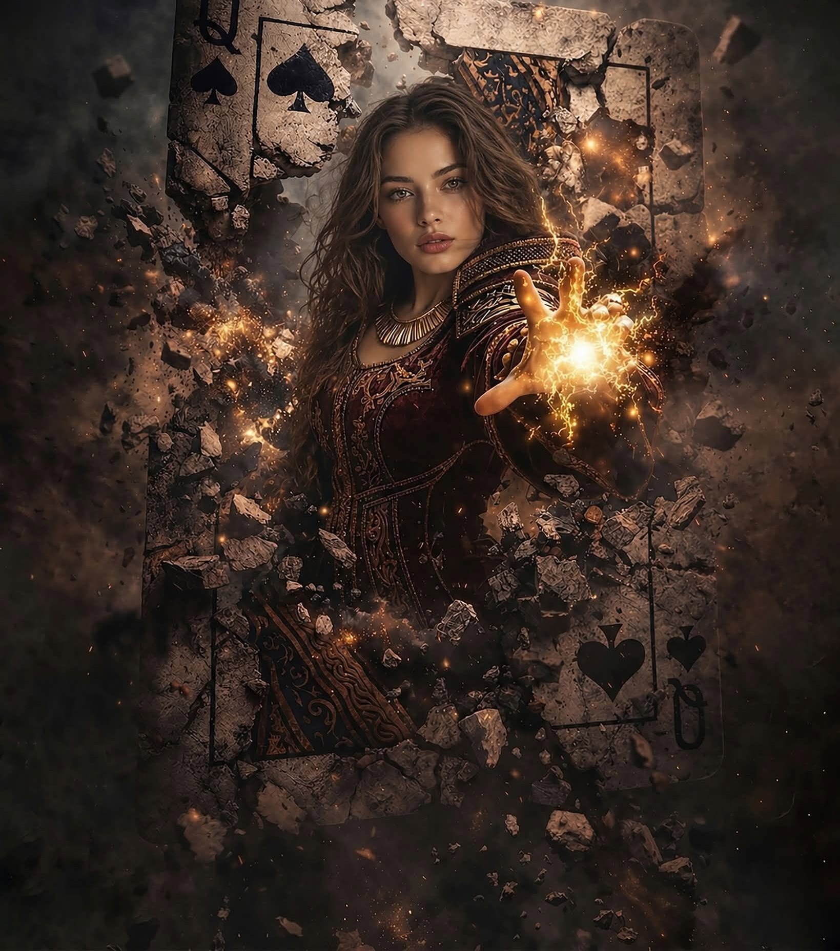 Shattered Cards: Queen of Spades Rising
