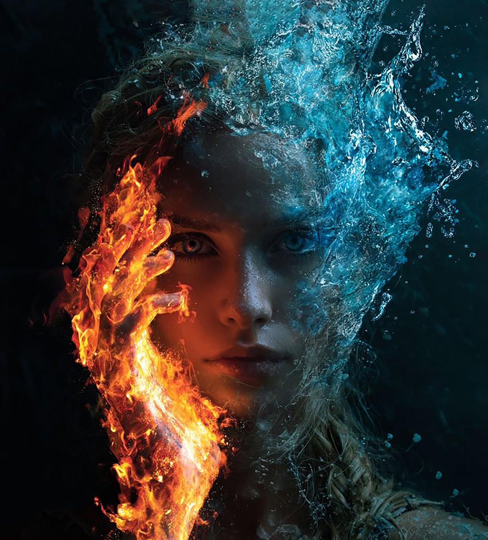Blazing Fire, Flowing Water Woman
