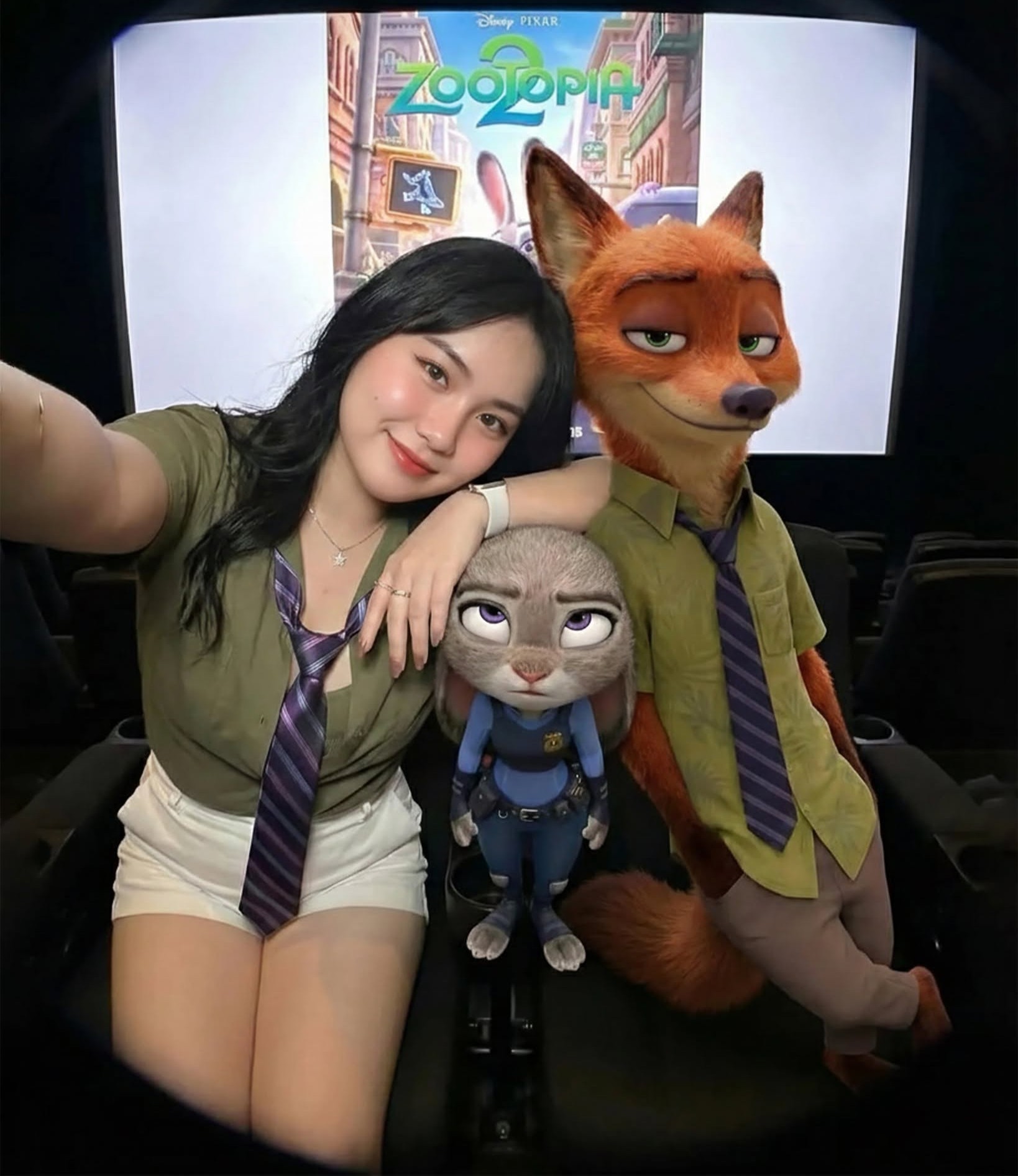 Zootopia Cinematic Movie Selfie