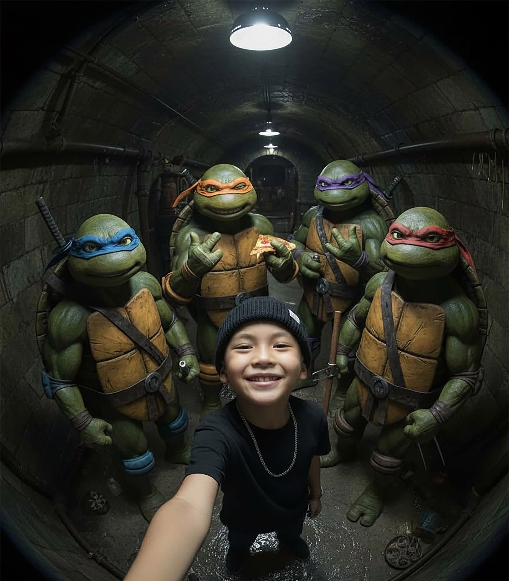 TMNT Sewer Selfie Fun