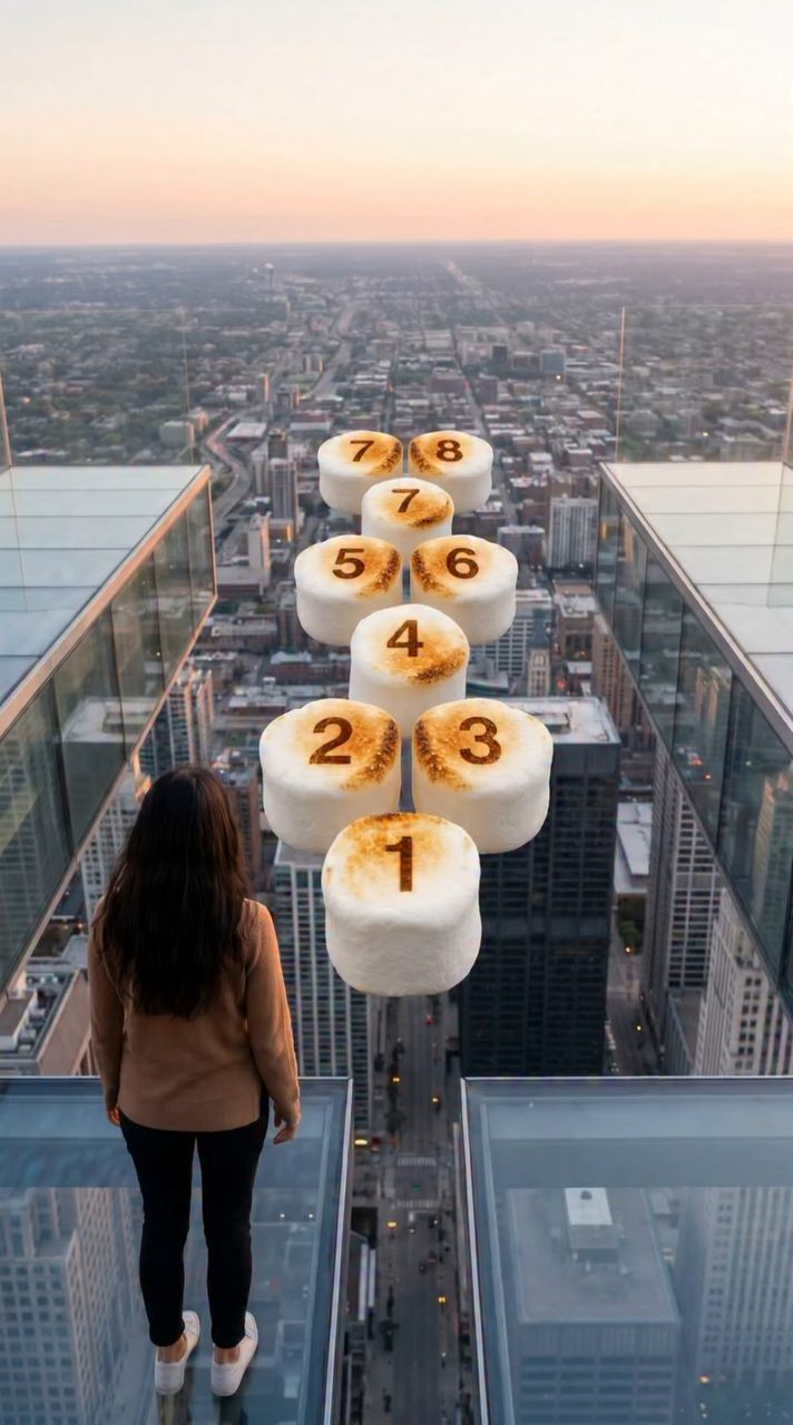 Sweet Sky Hopscotch on Toasted Clouds