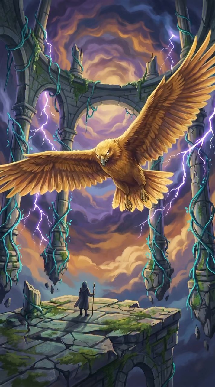 The Storm Eagle's Ancient Gaze