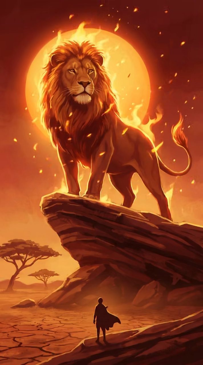 Titan Lion, Burning Savanna King