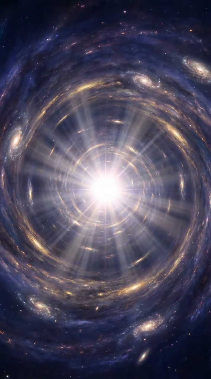 Supernova Galaxy Tunnel Fly-through