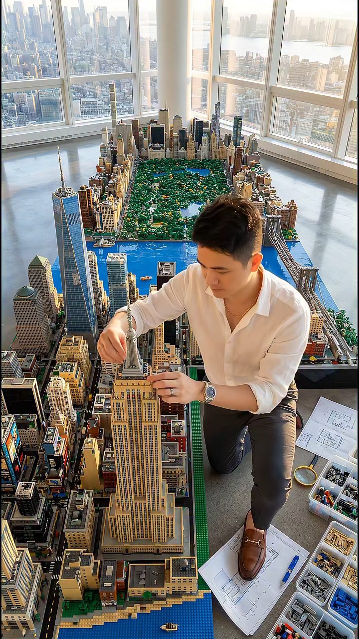 Master Architect Builds Epic LEGO NYC Skyline