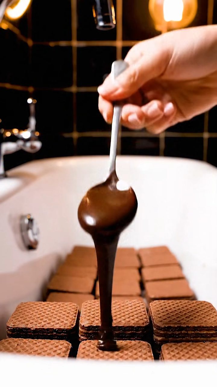Chocolate Bathtub Ice Cream Delight