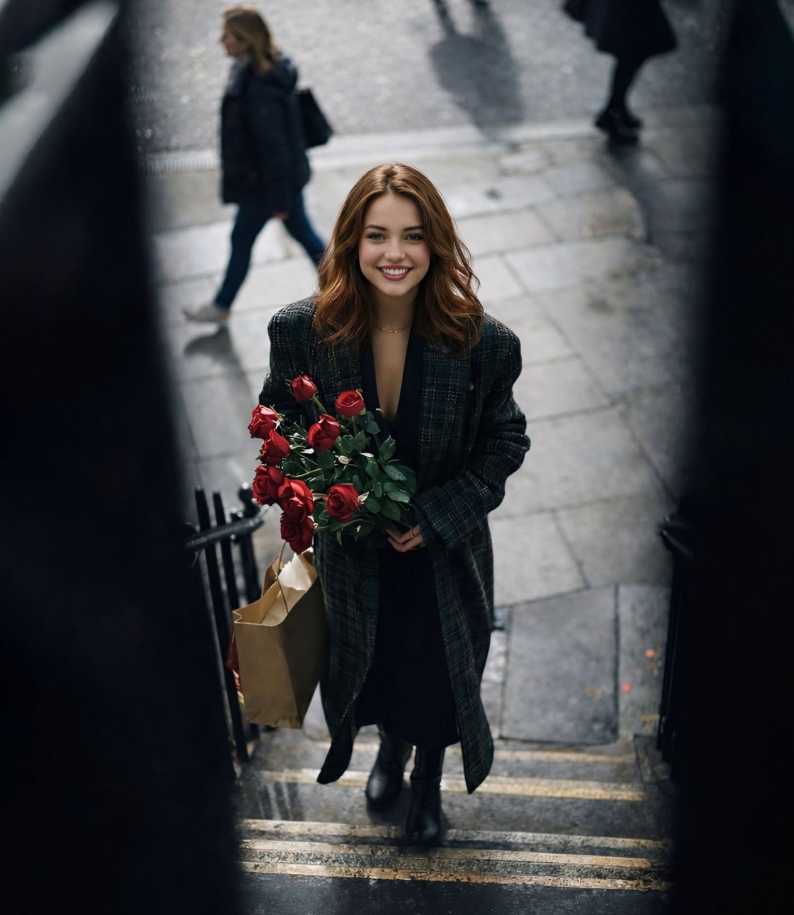 Cinematic Roses, Urban Street Romance