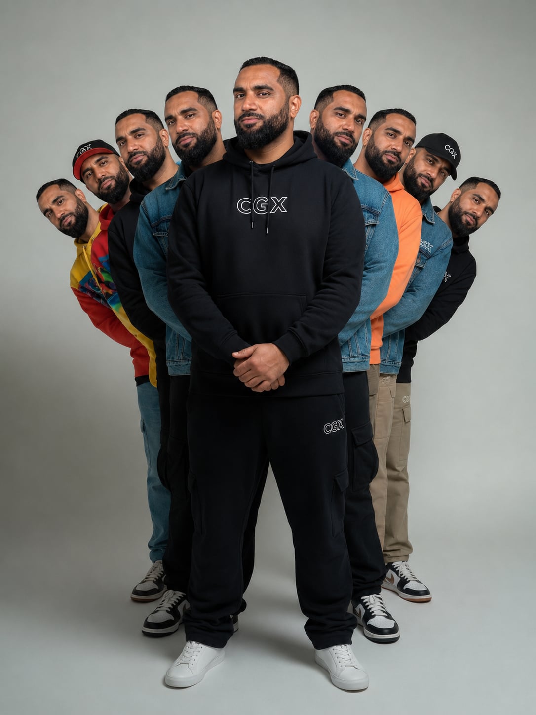 Streetwear Clones: Symmetrical Fan Formation