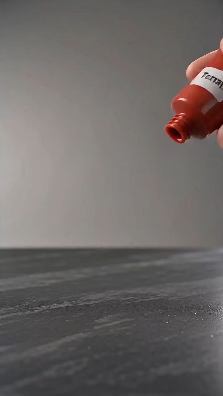 Glossy Paint Morph: Surreal Tomato ASMR