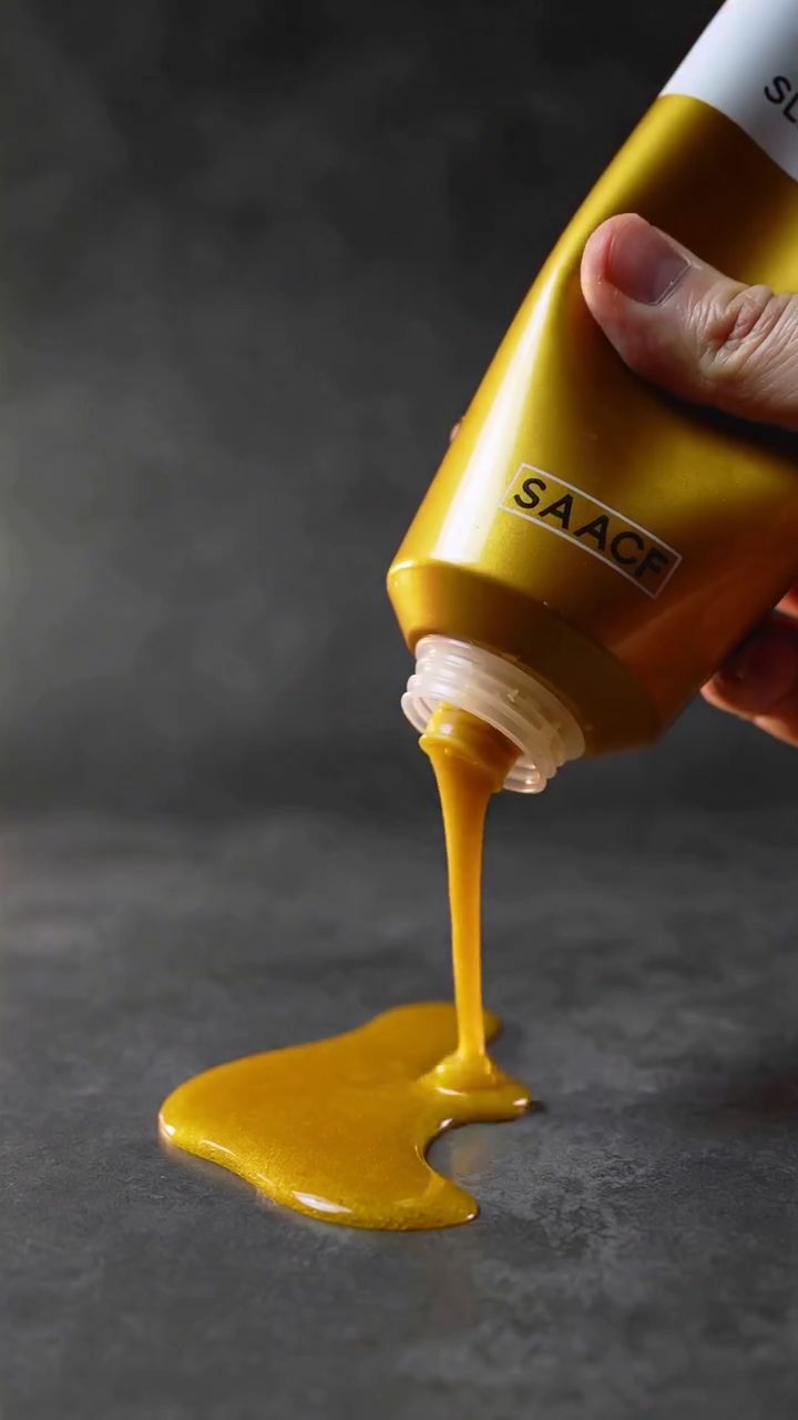 ASMR Golden Corn Paint Comes Alive
