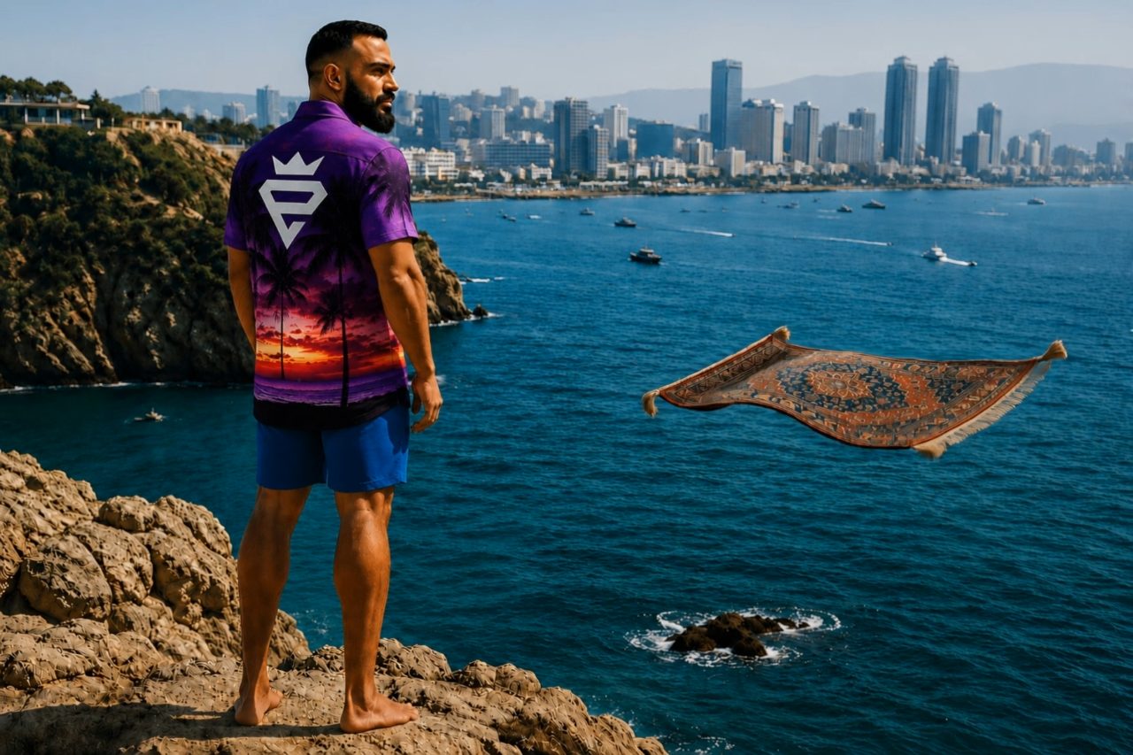 Cliff Leaper on Flying Carpet