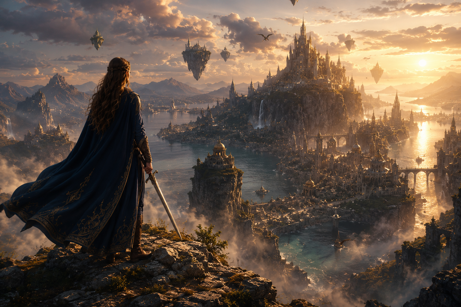 Epic Fantasy in Cinematic mood