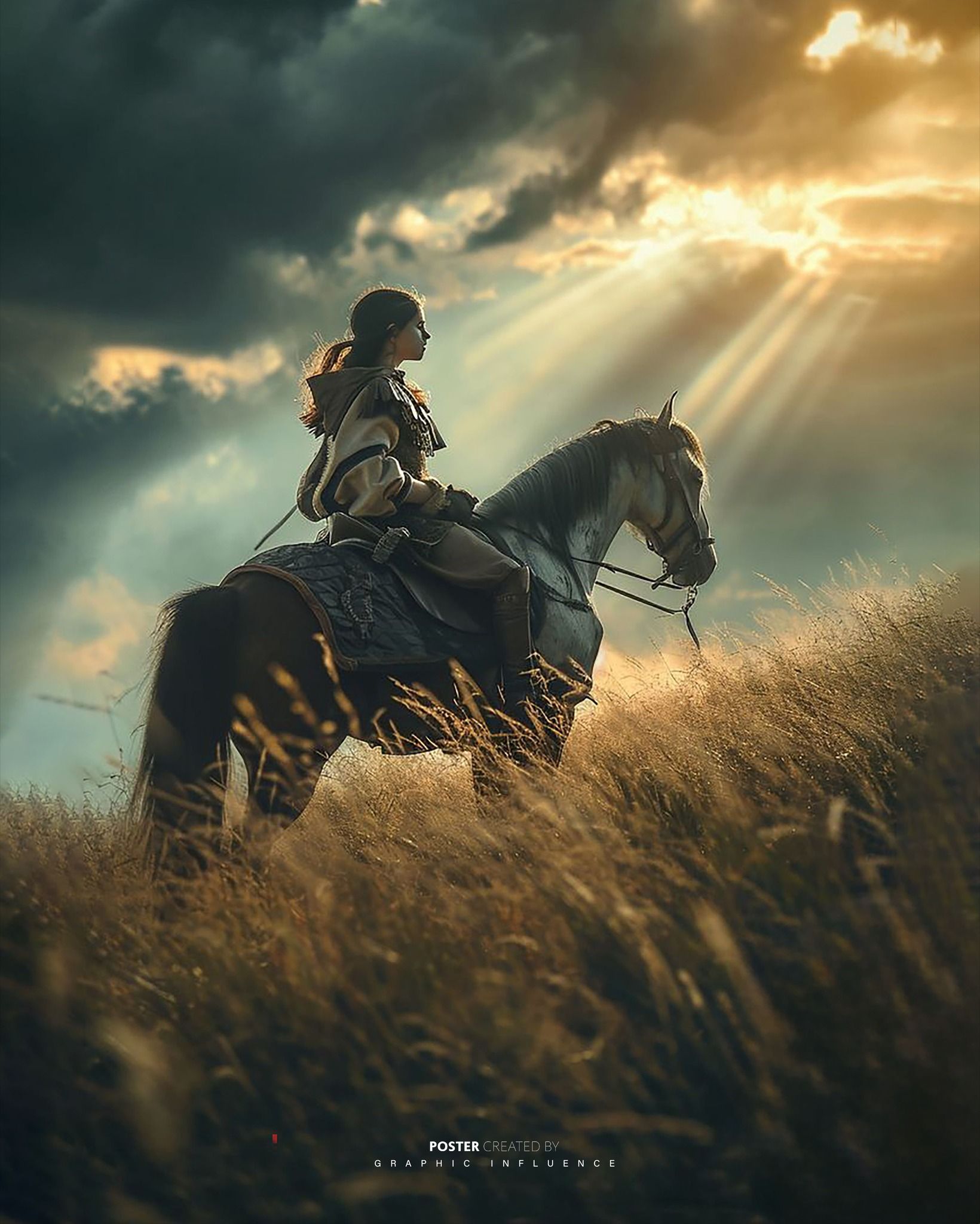 Storm Rider in the Golden Hour