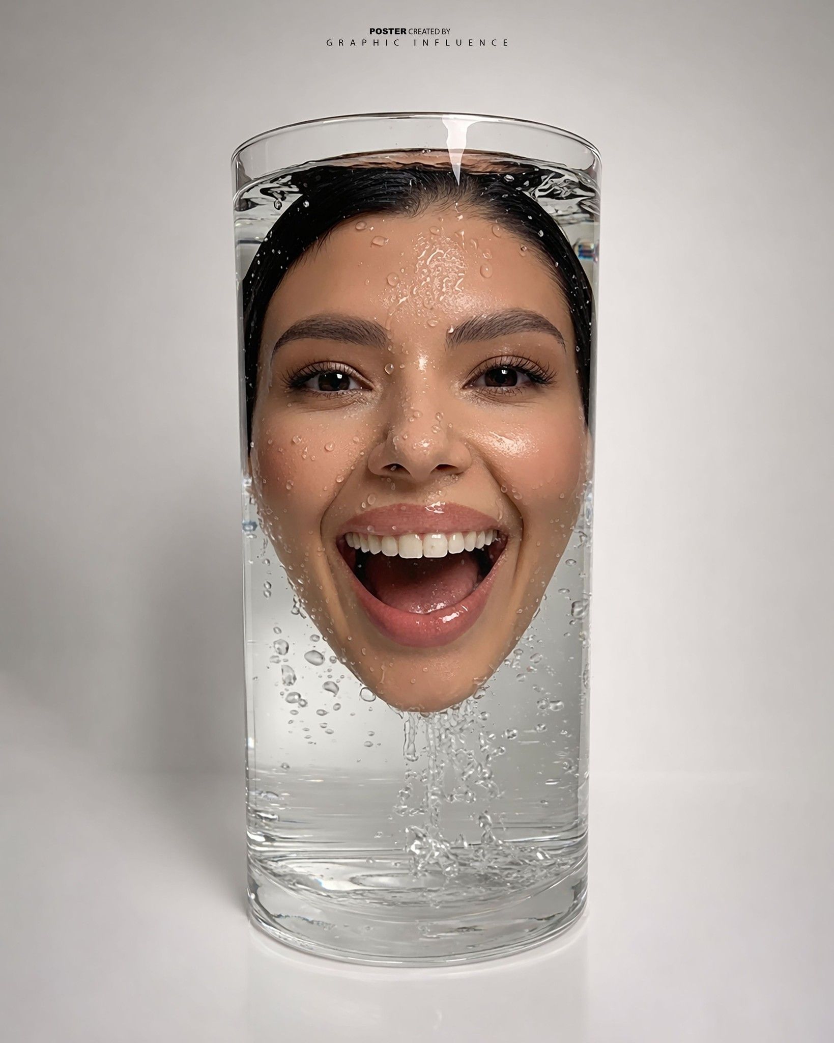 Submerged Joy in Glass