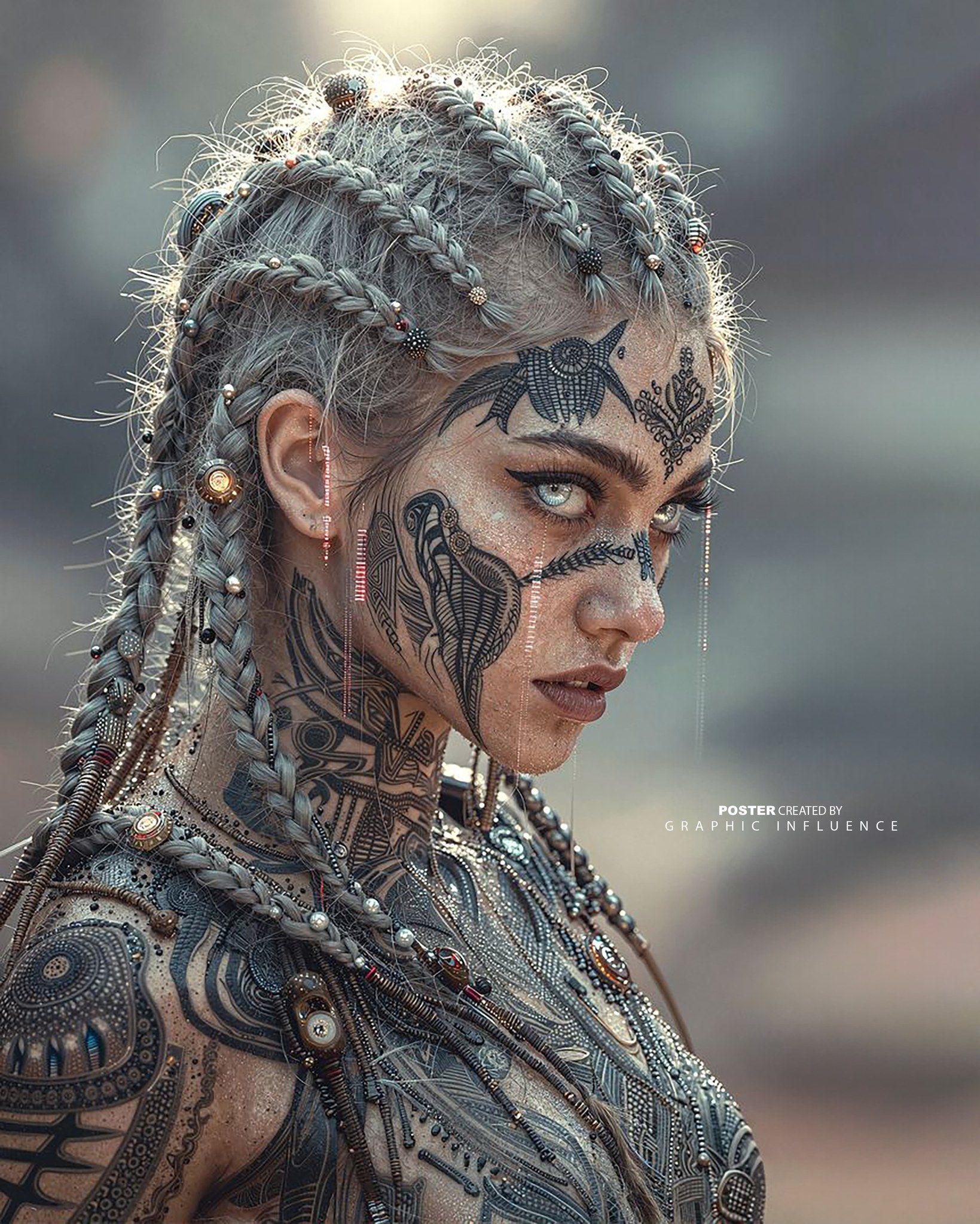 Frostbound Valkyrie of the Shadow Tribes