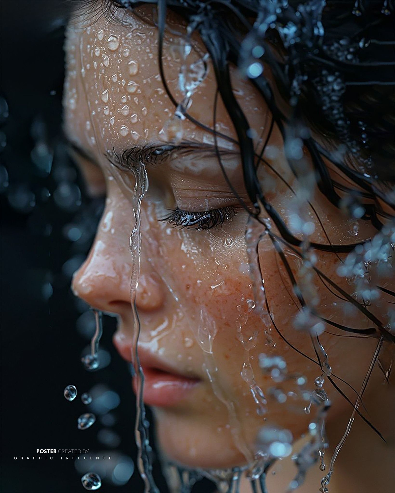 Silent Serenity in the Rain